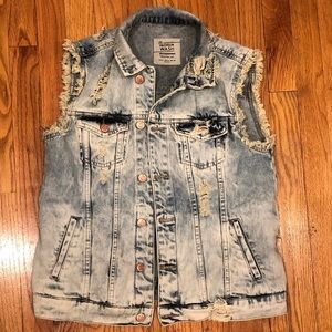 Denim vest
